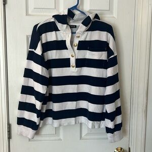 JCrew terry cloth top